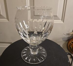 Antique Hawkes Cut Crrystal Candy Dish Goblet Large